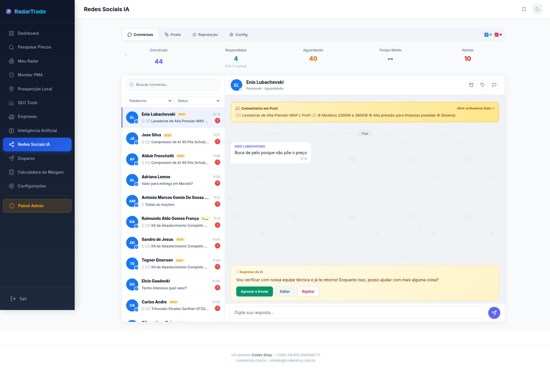 IA para Redes Sociais
